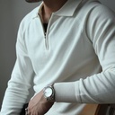 Elegant men's sweater made from soft and comfortable fabric, featuring a classic and refined design 