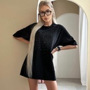 بلوزة نسائية واسعة وخفيفة بنمط عصري