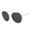 Personalized Round Frame Sunglasses Ins Trend Candy Color Big Frame Sunglasses