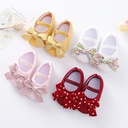 Baby Shoes Bow Soft Sole Toddler