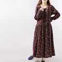 Versatile Loose Plus Size Long Sleeve Dress