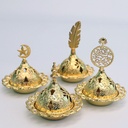 Luxury Incense Burner Blending Arabic Heritage and Elegant Ornamentation