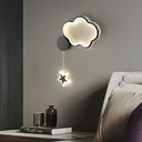 Wall lamp with a cloud and five-pointed star design, perfect for Ramadan decoration and adding a warm lighting touch to your home