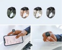 A sleek electronic tasbih ring that blends technology and spirituality, functioning as a counter for dhikr and tasbih with a time reminder and Bluetooth support