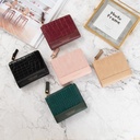 An elegant women's wallet with a modern design that combines sophistication and functionality