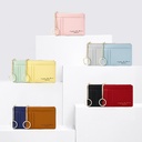 A compact and elegant wallet inspired by Korean design, combining functionality and modern style