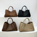 Elegant Shoulder & Crossbody Bag with Lychee Pattern and Luxurious Design