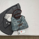 Elegant Women's Denim Bag, Large Capacity, with Shoulder and Crossbody Design, Versatile and Stylish