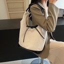 Luxury Women's Canvas Shoulder Bag with Elegant and Modern Design