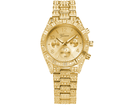 Elegant Quartz Crystal Wristwatch – Luxurious Stainless Steel Design
