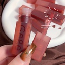 Matte velvet lipstick provides rich, long-lasting coverage 