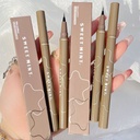The "Sweet Mint Slim Eyeliner" is marketed as a waterproof, sweatproof, long-lasting, and non-smudge eyeliner