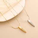 A sophisticated titanium steel necklace – a simple and elegant design that combines modernity and uniqueness