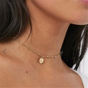 Stainless Steel Ball Bead Chain Necklace with a Stylish and Modern Design for Your Look