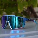Cycling sunglasses, providing UV protection and ensuring clear vision in bright and changing light conditions