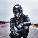 Motorcycle protective gear for overall safety
