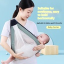 Modern Design Front-Holding Baby Carrier – Simple and Convenient for Outings 
