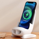 15W Vertical Wireless Fast Charger with a Modern and Elegant Design for Phones