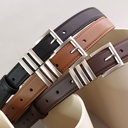 High-Quality Women's Belt Made from Cowhide with a Stylish and Elegant Design