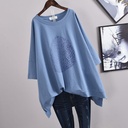 Casual Blouse with an Elegant Print and Practical Cut – Perfect for Daily Wear
