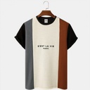 Men’s Slim-Fit T-Shirt with Round Neck – Elegant and Modern
