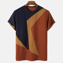 Men’s T-shirt with 3D print and short sleeves