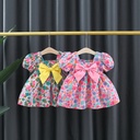 Stylish girls' cotton princess dress with a modern design that reflects a unique personality and charming look