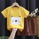 Children's Cotton Short-Sleeve Set – Soft and Comfortable T-Shirt for Kids