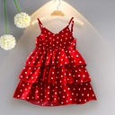 Korean-Style Princess Dress for Girls – Made of Soft and Elegant Chiffon