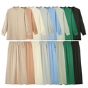 Elegant Casual Two-Piece Set – Long Sleeve Shirt with Wide-Leg Pants in a Comfortable Design for a Stylish Modern Look