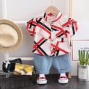 Summer Two-Piece Kids' Outfit with Short Sleeves – Elegant Casual Design