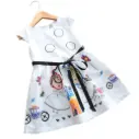 Girls’ princess dress with a Korean design—one piece