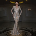 A women’s evening dress for an elegant and enchanting look