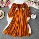 A modern one‑shoulder women’s dress that delivers a bold and elegant look