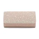 Trendy women's bag adorned with rhinestones