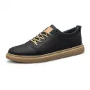 Men’s casual low‑top round‑toe lace‑up sneakers