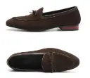Elegant Men's Casual Shoes with a Matte Leather Touch