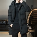 Men’s Winter Hooded Jacket – Warm Cotton Coat, Casual Style, Plus Size