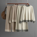 Women's Two-Piece Loose Pullover Set