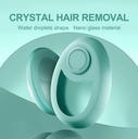 CJEER Crystal Hair Eraser – Painless Hair Removal and Gentle Exfoliation Device