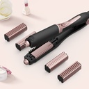 Electric Hair Straightener and Curler for Root Lifting and Styling
