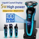 3D Smart Electric Shaver with Multifunction Digital Display