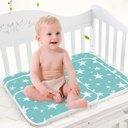Waterproof Cotton Baby Changing Pad with Cartoon Design