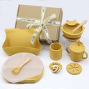 Silicone Tableware Set for Children's Complementary Feeding