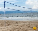 Folding Adjustable Volleyball Net Stand for Outdoor Use