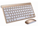 Portable 2.4G wireless keyboard and mouse set