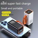 20000mAh High-Capacity Power Bank with 66W PD Fast Charging