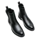 Men's Korean-style Trendy High-Top Leather Shoes