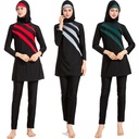 Women’s Modest Three-Piece Swimsuit