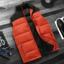 Warm sleeveless cotton vest